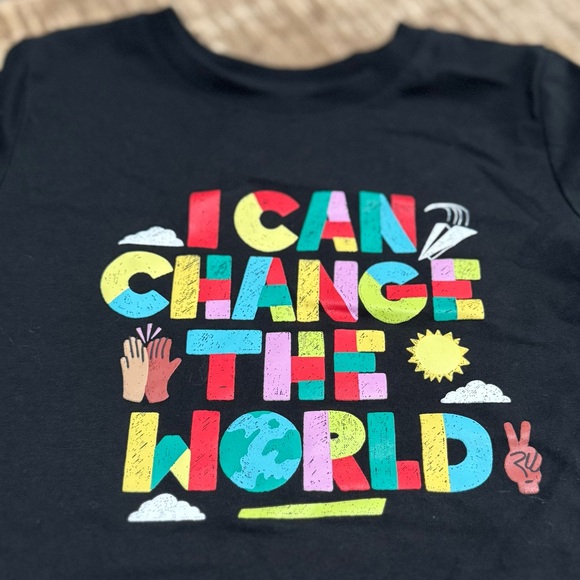 Cat &Jack Kids Graphic Tee - Black - Picture 1 of 4